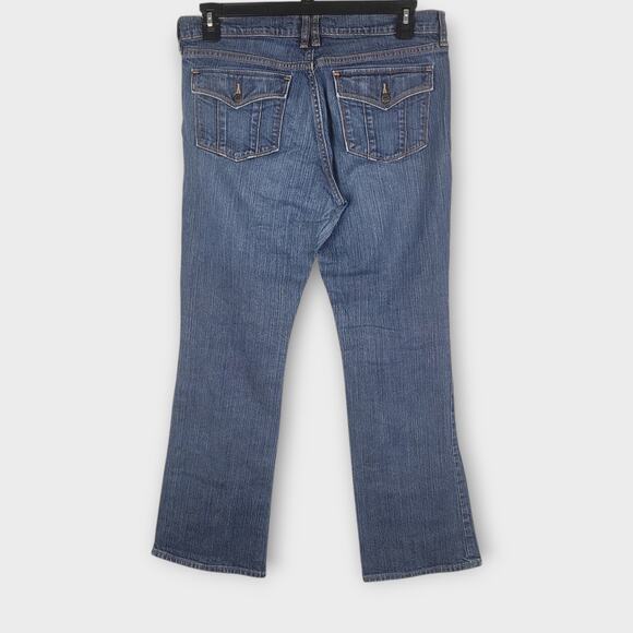 Old Navy Sweetheart Bootcut Jeans 12 Western Boho Retro Cowgirl Festival Classic - Picture 3 of 9